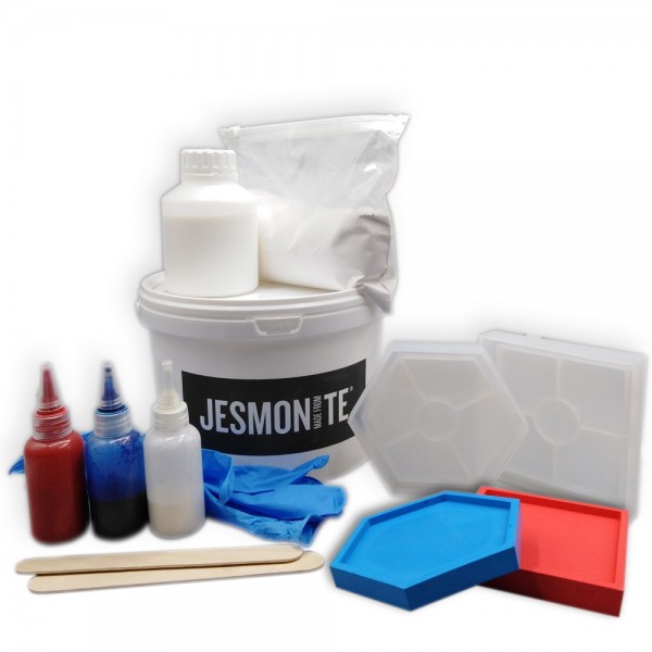 Terrazzo Kit Jesmonite Tray Jesmonite AC100 Craft Kit Kid
